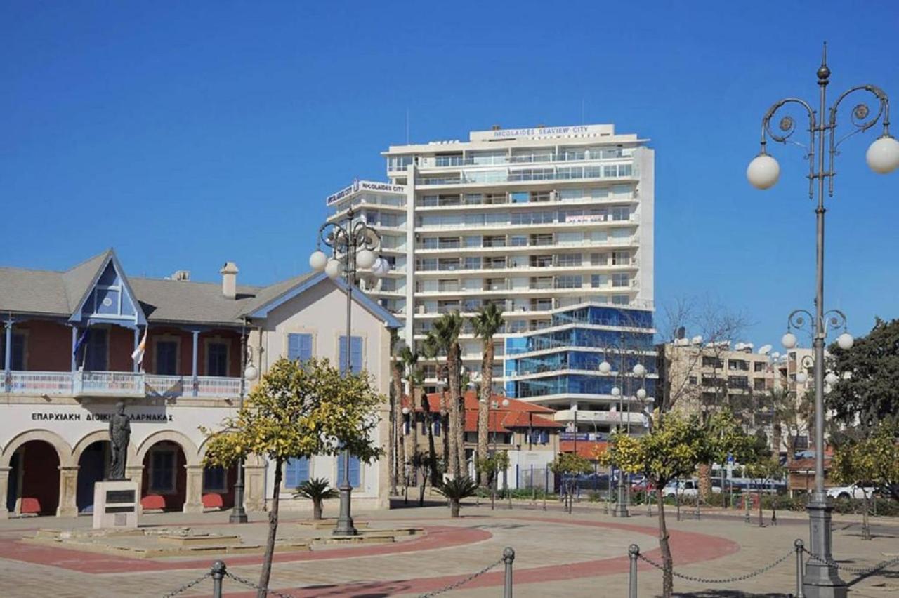 Апартаменты Promenade Seaview Heaven Ларнака Экстерьер фото